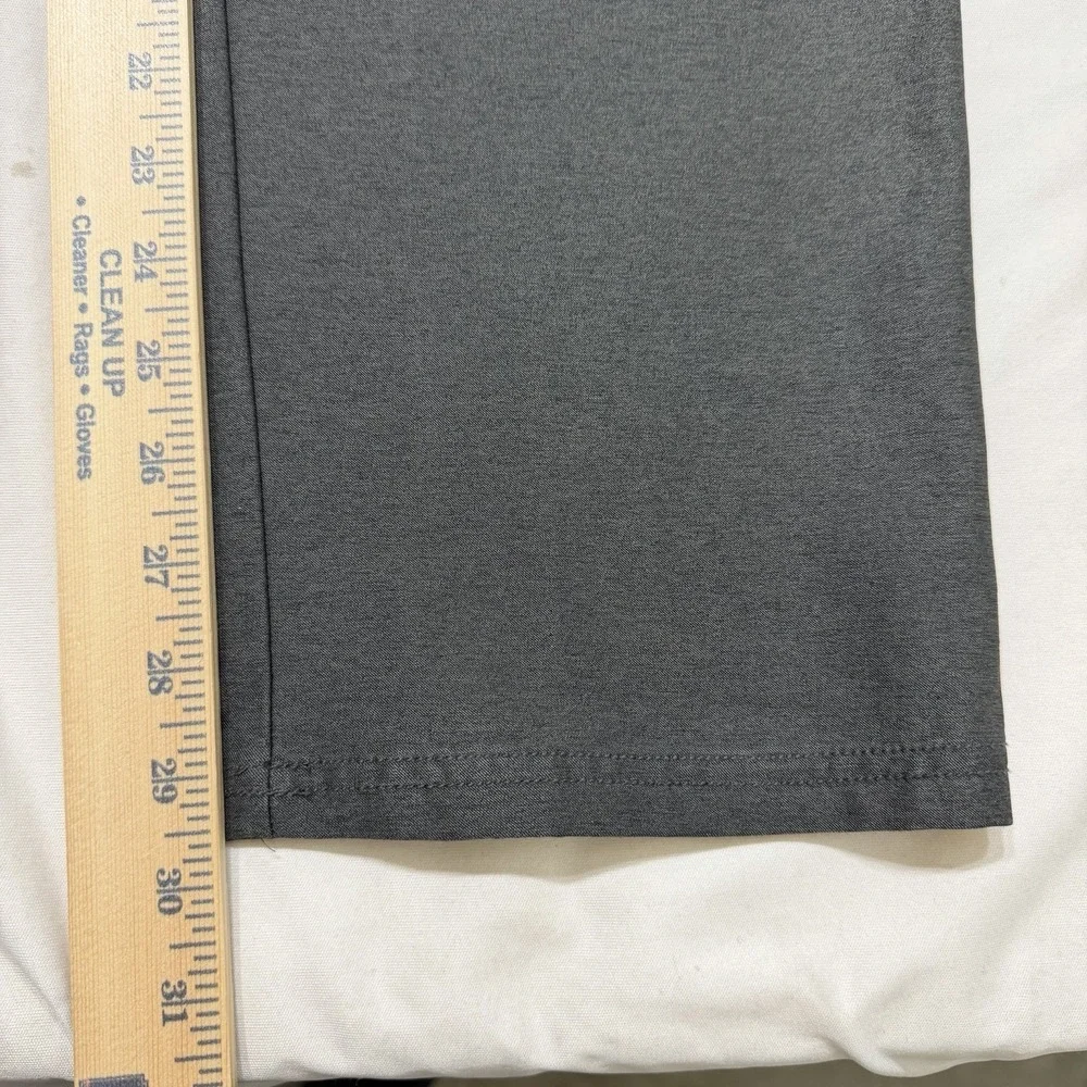 Adidas Golf Pants Mens Gray‎ Stretch Performance 5 Pocket Straight